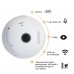 360 Degree Hidden Fish Eye Camera with WiFi and LED Bulb